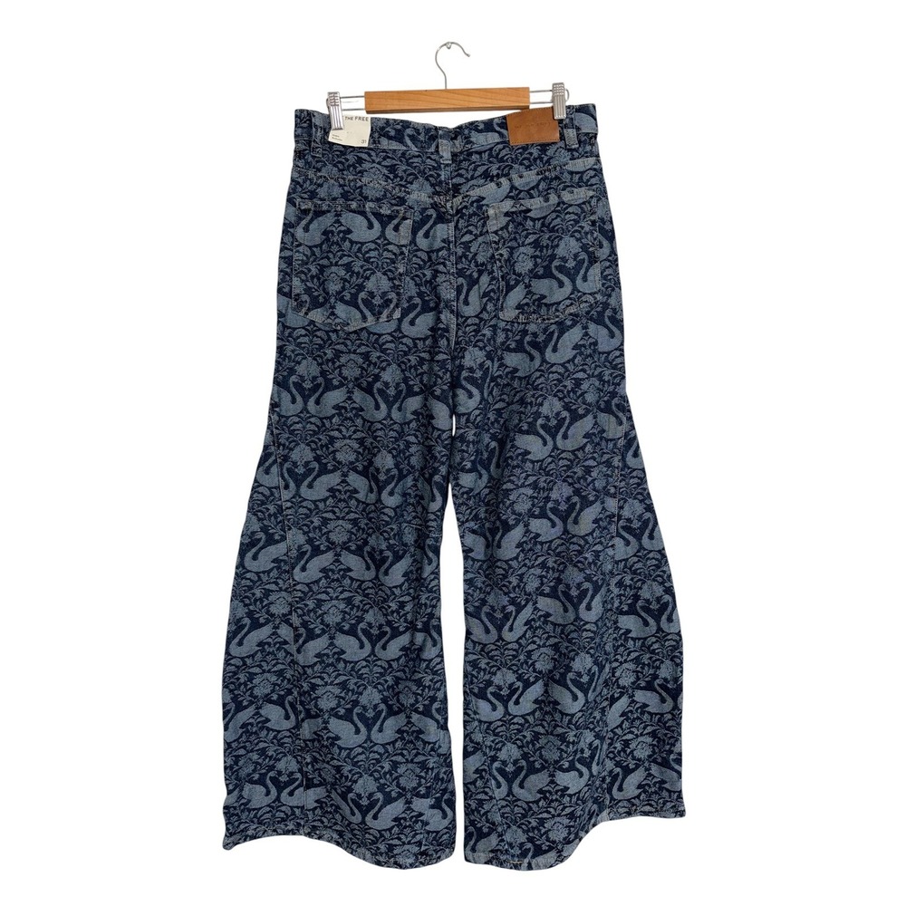 Free People We The Free Eden Slouch Swan Song Jeans Size 31 (Sold Out Color-way) - Picture 6 of 14